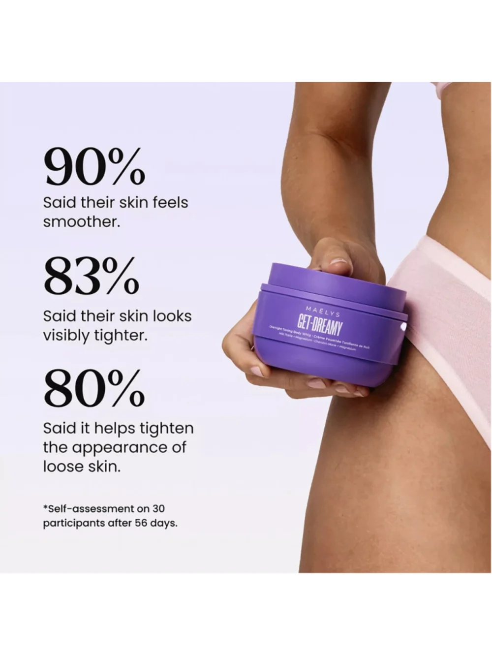 MAËLYS GET-DREAMY Overnight Toning Body Whip 6.8oz 200mL NIB